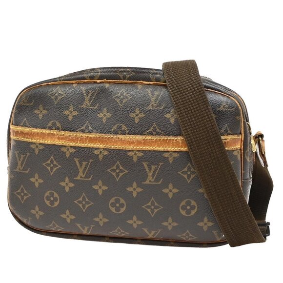 LOUIS VUITTON Reporter PM Crossbody Shoulder Bag Monogram Leather M45254 67EE752 - Picture 1 of 16